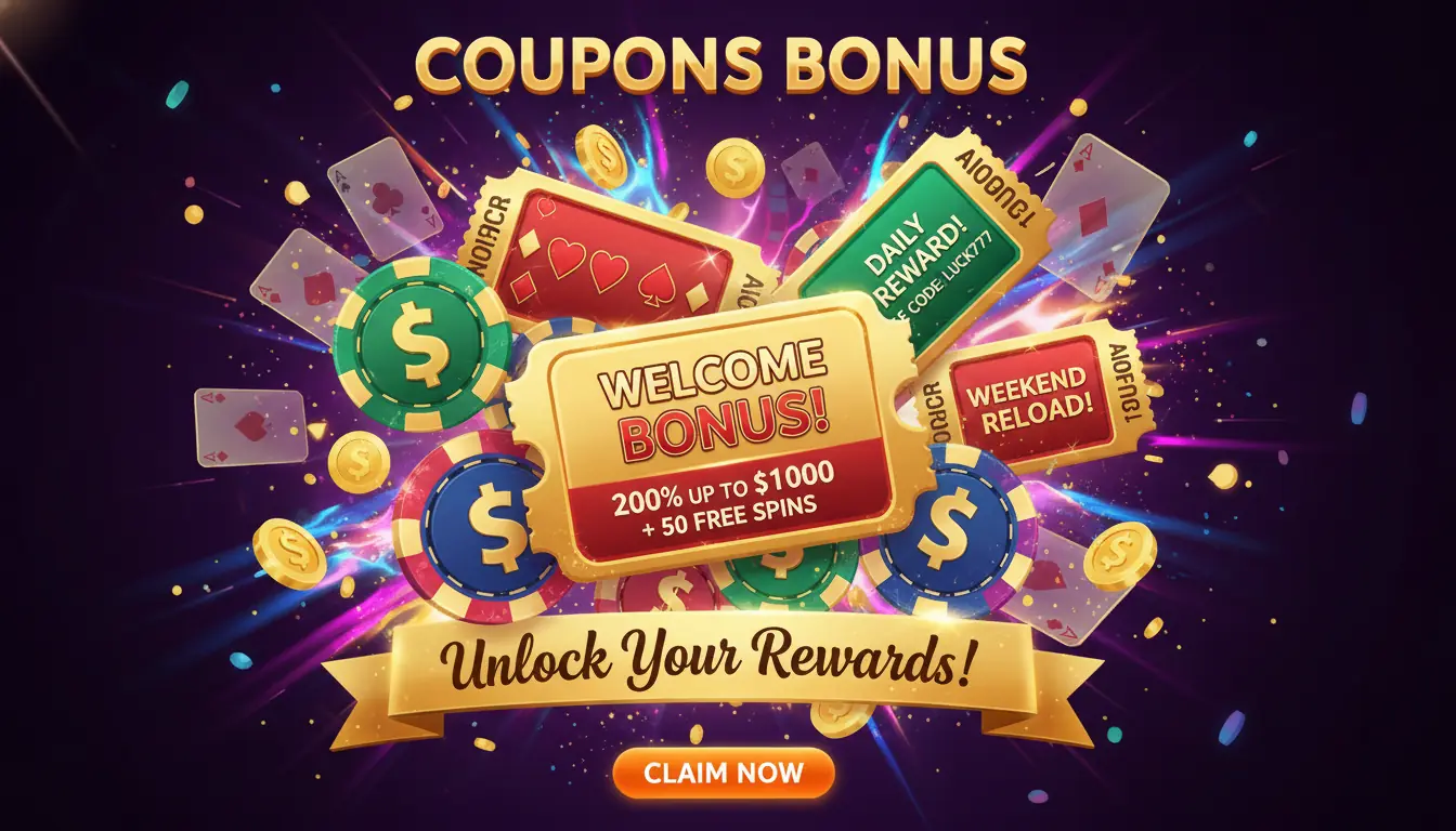 Spinfever casino coupon offers